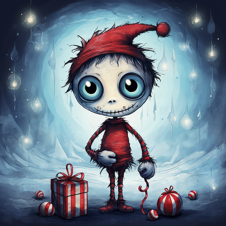 DIGITAL FILE DOWNLOAD- Quirky Holidays Characters