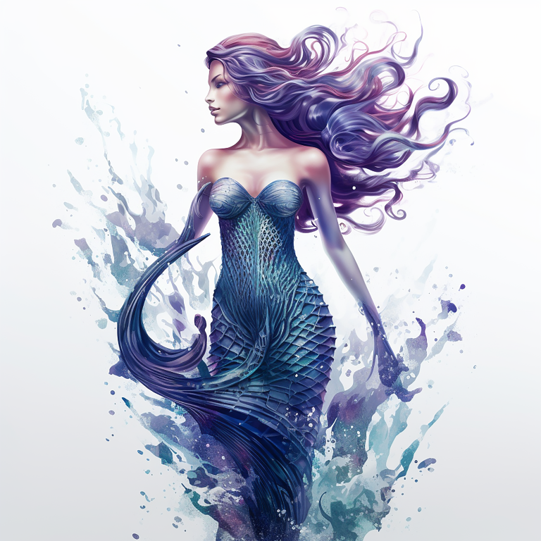DIGITAL DOWNLOAD FILE- Whimsical Mermaids