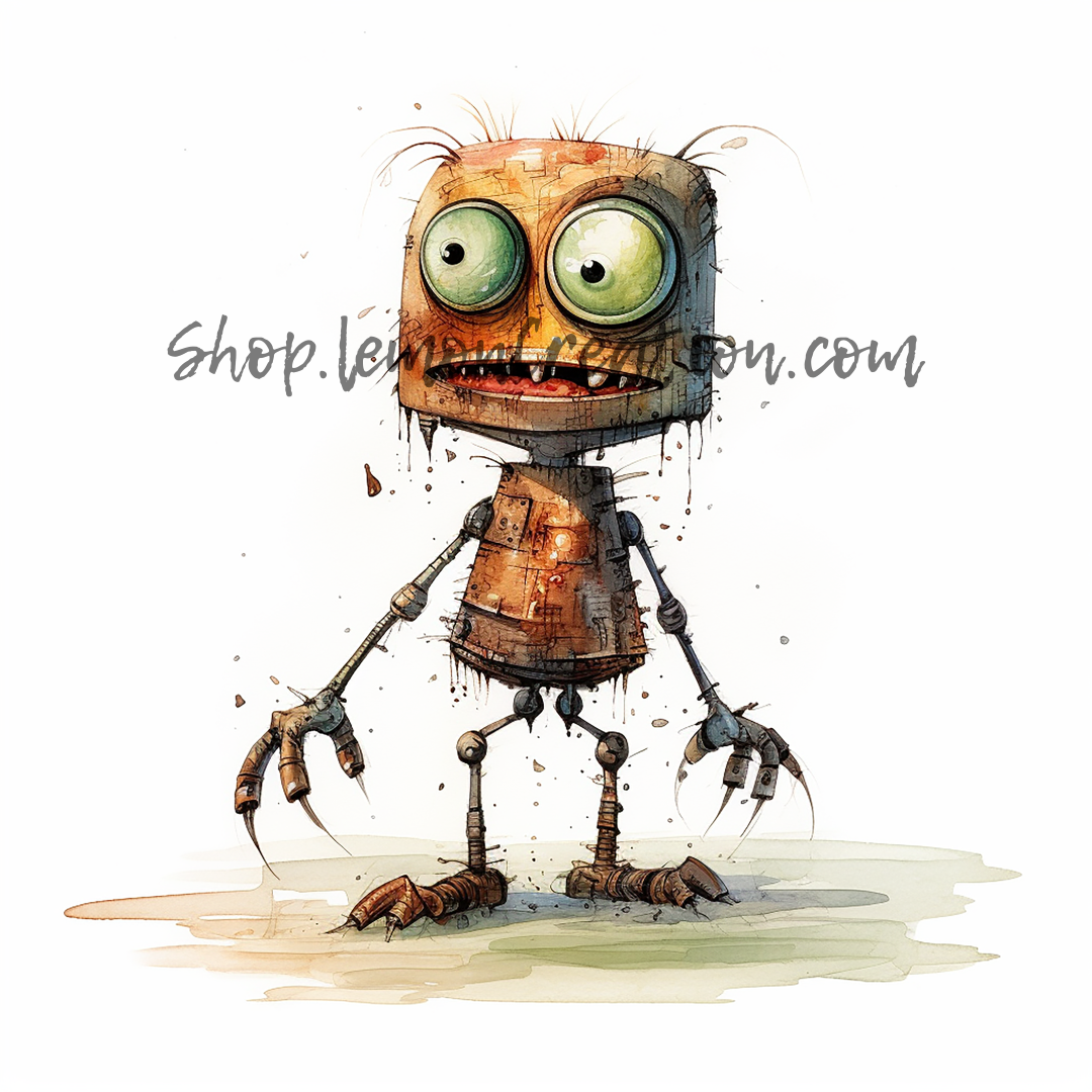 DIGITAL DOWNLOAD FILE- Melancholic Monsters