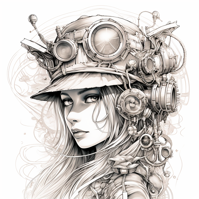 DIGITAL DOWNLOAD FILE- Steampunk Portraits
