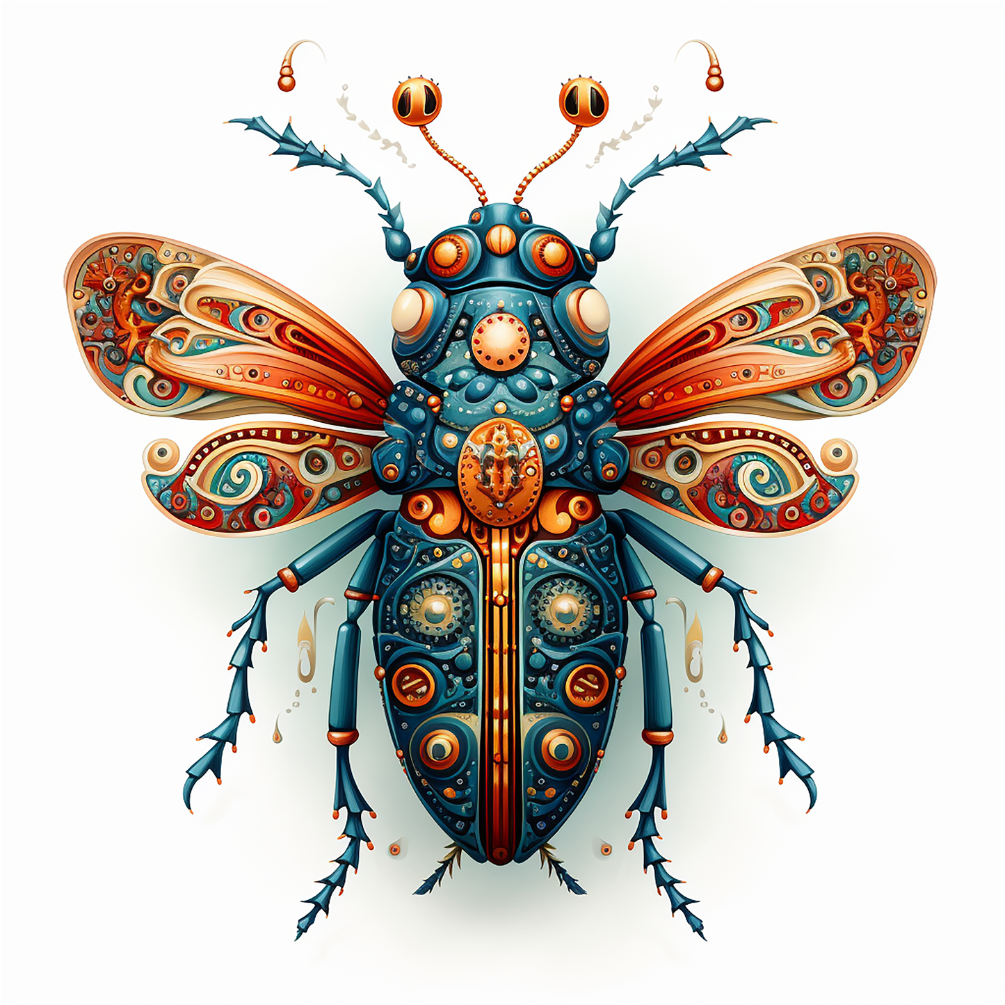 DIGITAL DOWNLOAD FILE- Steampunk Bugs