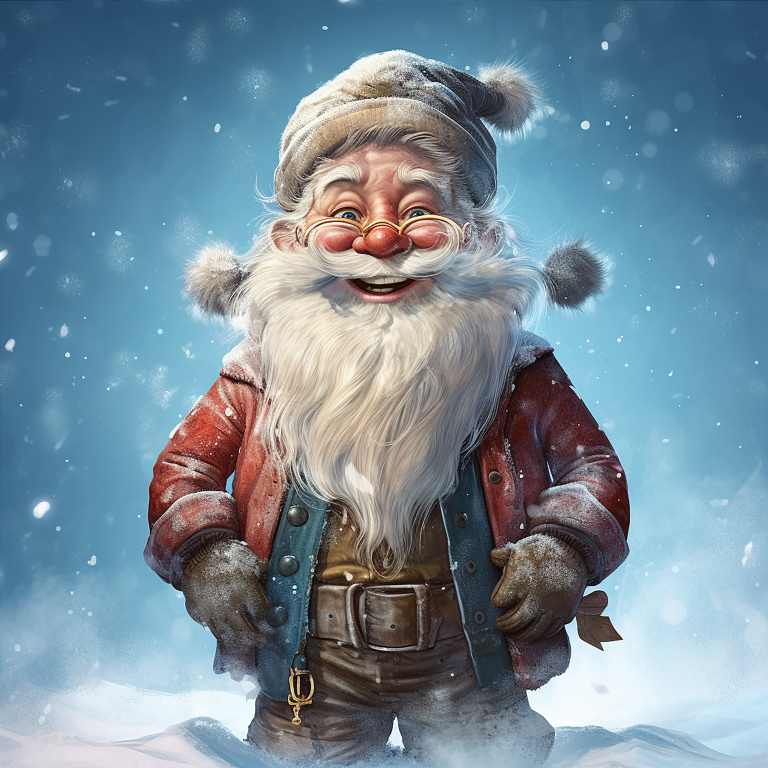 DIGITAL DOWNLOAD FILE- Quirky Santas