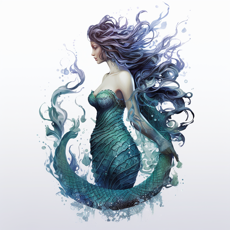 DIGITAL DOWNLOAD FILE- Whimsical Mermaids