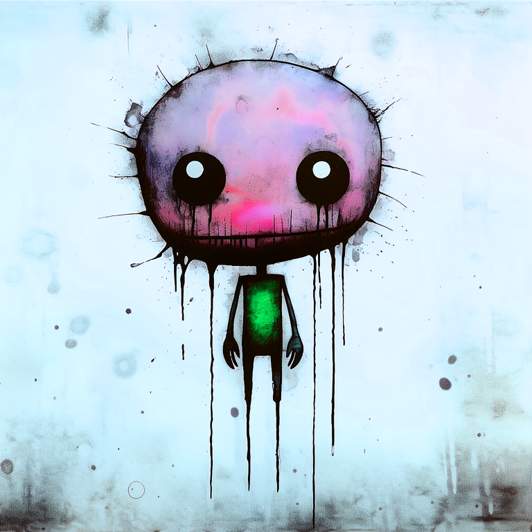DIGITAL DOWNLOAD FILE- Cute Weird Monsters