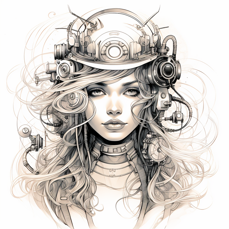 DIGITAL DOWNLOAD FILE- Steampunk Portraits