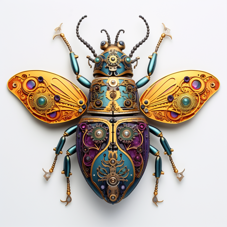 DIGITAL DOWNLOAD FILE- Steampunk Bugs