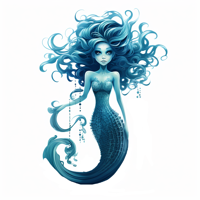 DIGITAL DOWNLOAD FILE- Whimsical Mermaids