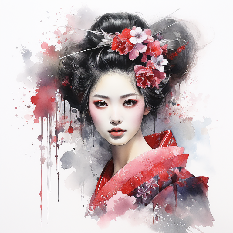 DIGITAL DOWNLOAD FILE- Geishas