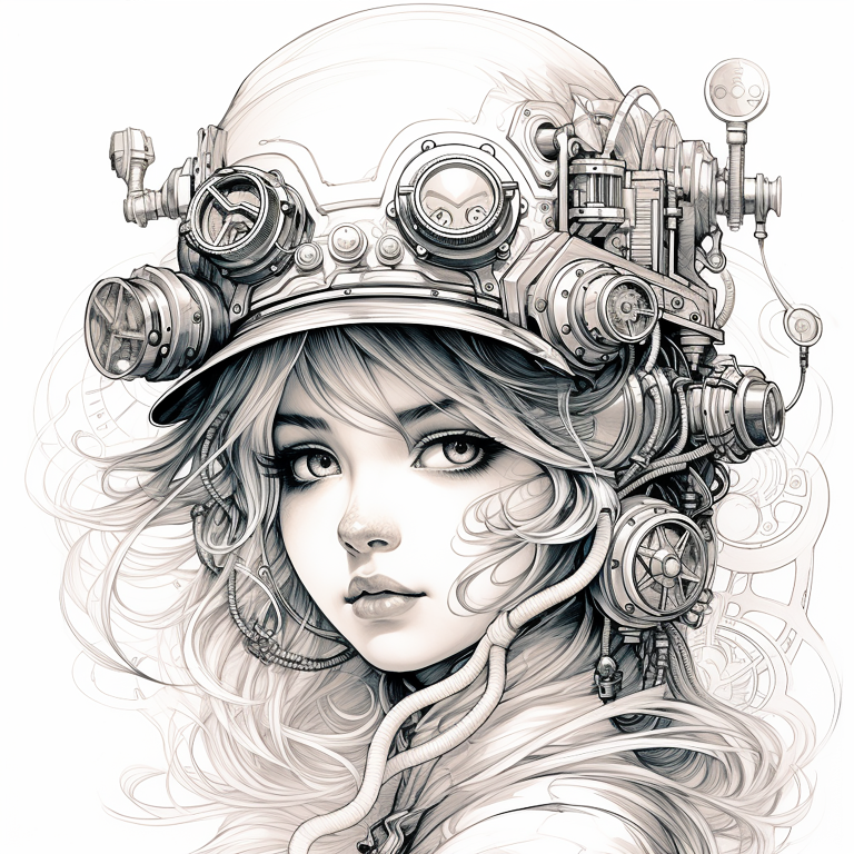DIGITAL DOWNLOAD FILE- Steampunk Portraits