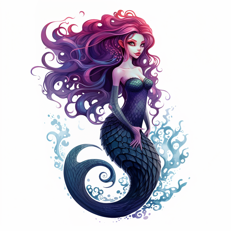 DIGITAL DOWNLOAD FILE- Whimsical Mermaids