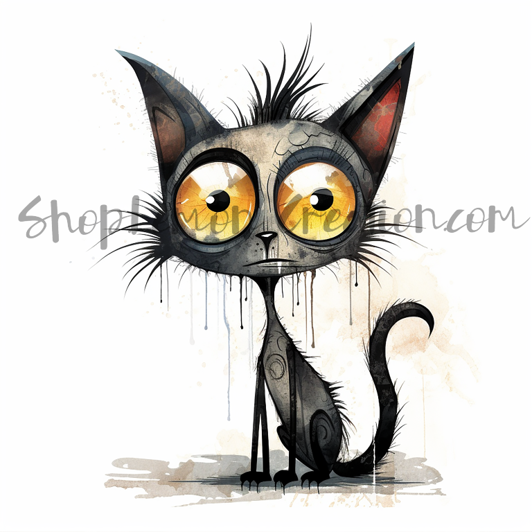 DIGITAL DOWNLOAD FILE- Crazy Cats