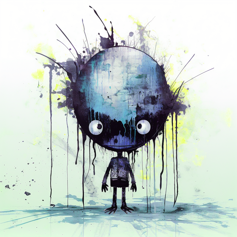 DIGITAL DOWNLOAD FILE- Cute Weird Monsters