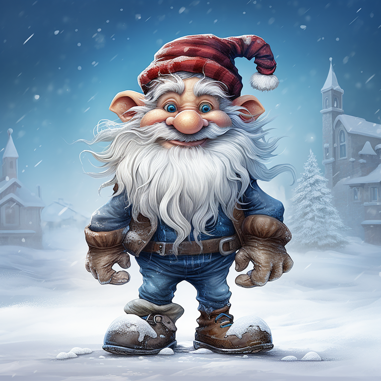 DIGITAL DOWNLOAD FILE- Quirky Santas