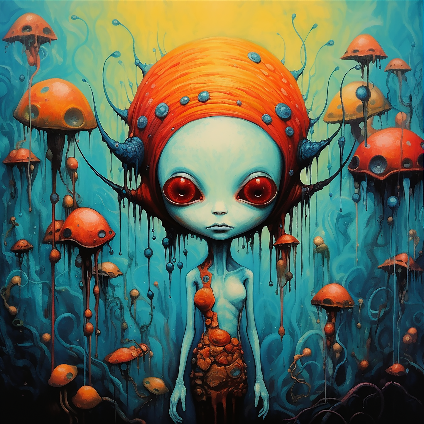 DIGITAL DOWNLOAD FILE-Weird Aliens