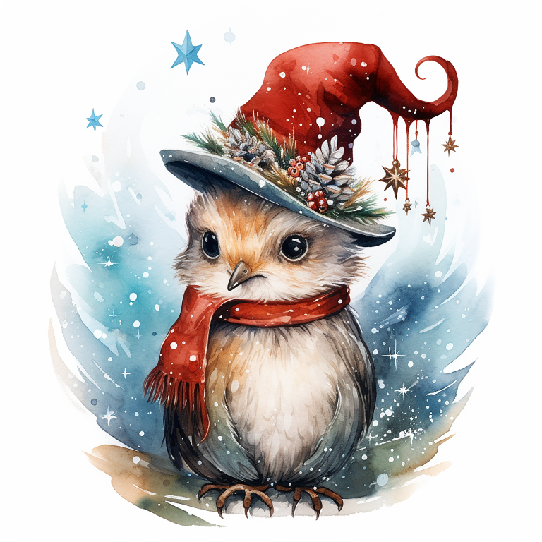 DIGITAL DOWNLOAD FILE- Winter & Christmas Animals