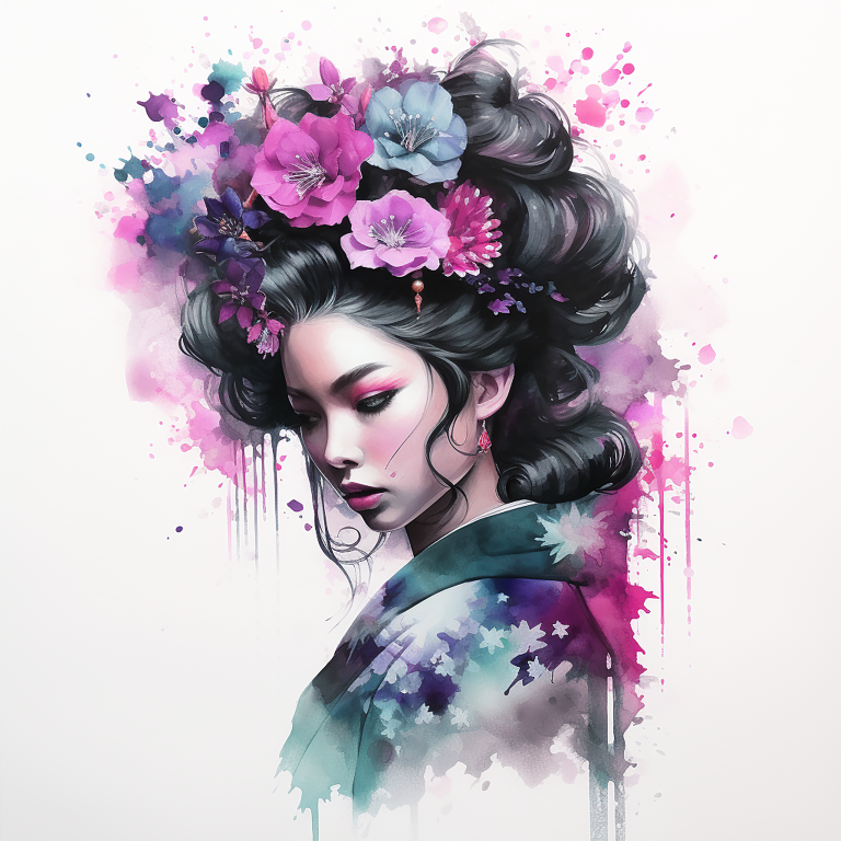 DIGITAL DOWNLOAD FILE- Geishas