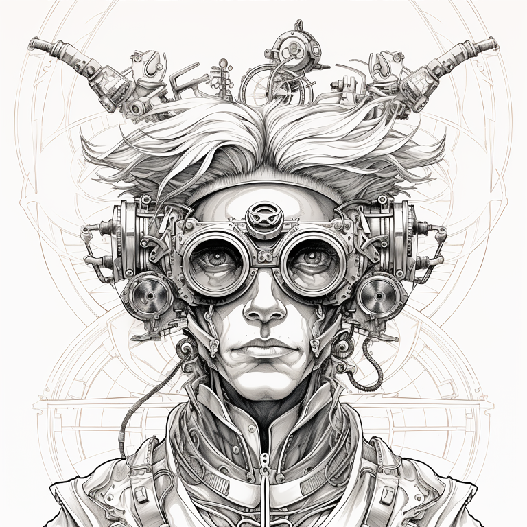 DIGITAL DOWNLOAD FILE- Steampunk Portraits