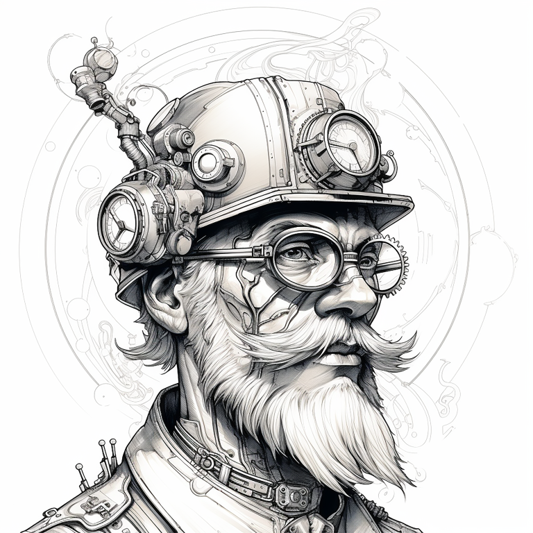 DIGITAL DOWNLOAD FILE- Steampunk Portraits