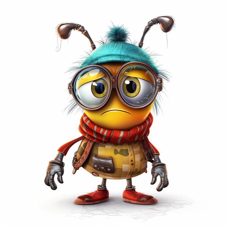 DIGITAL DOWNLOAD FILE- Super Cute Winter bugs