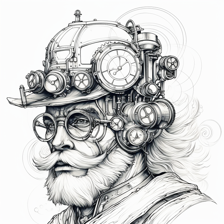 DIGITAL DOWNLOAD FILE- Steampunk Portraits