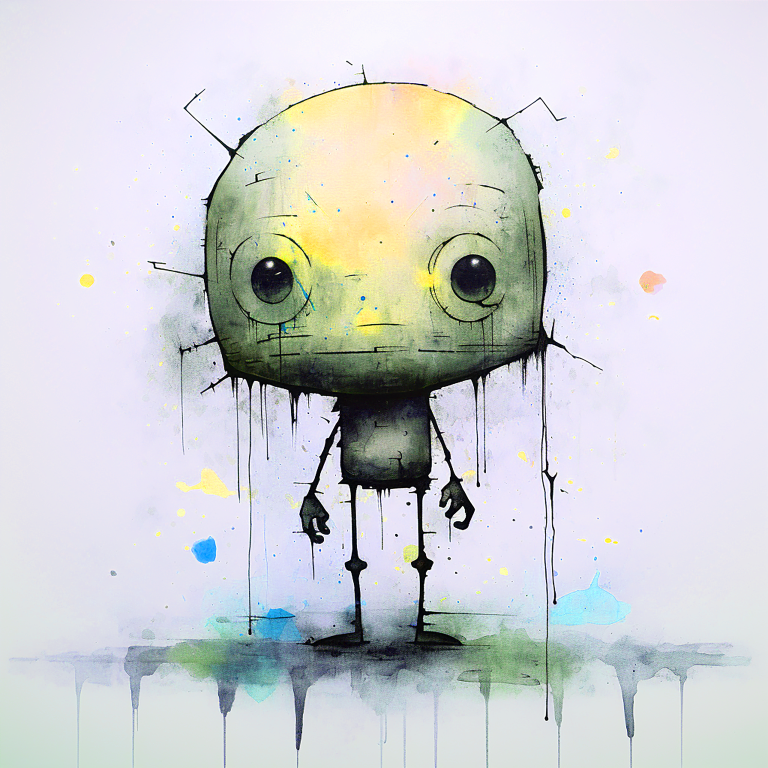 DIGITAL DOWNLOAD FILE- Cute Weird Monsters