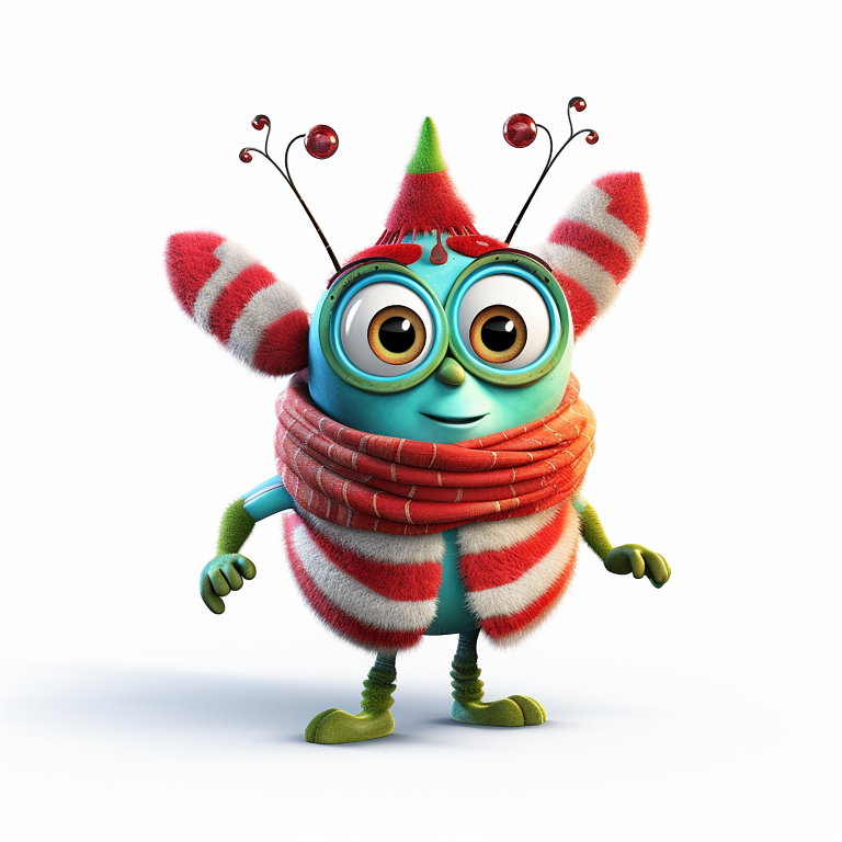DIGITAL DOWNLOAD FILE- Super Cute Winter bugs
