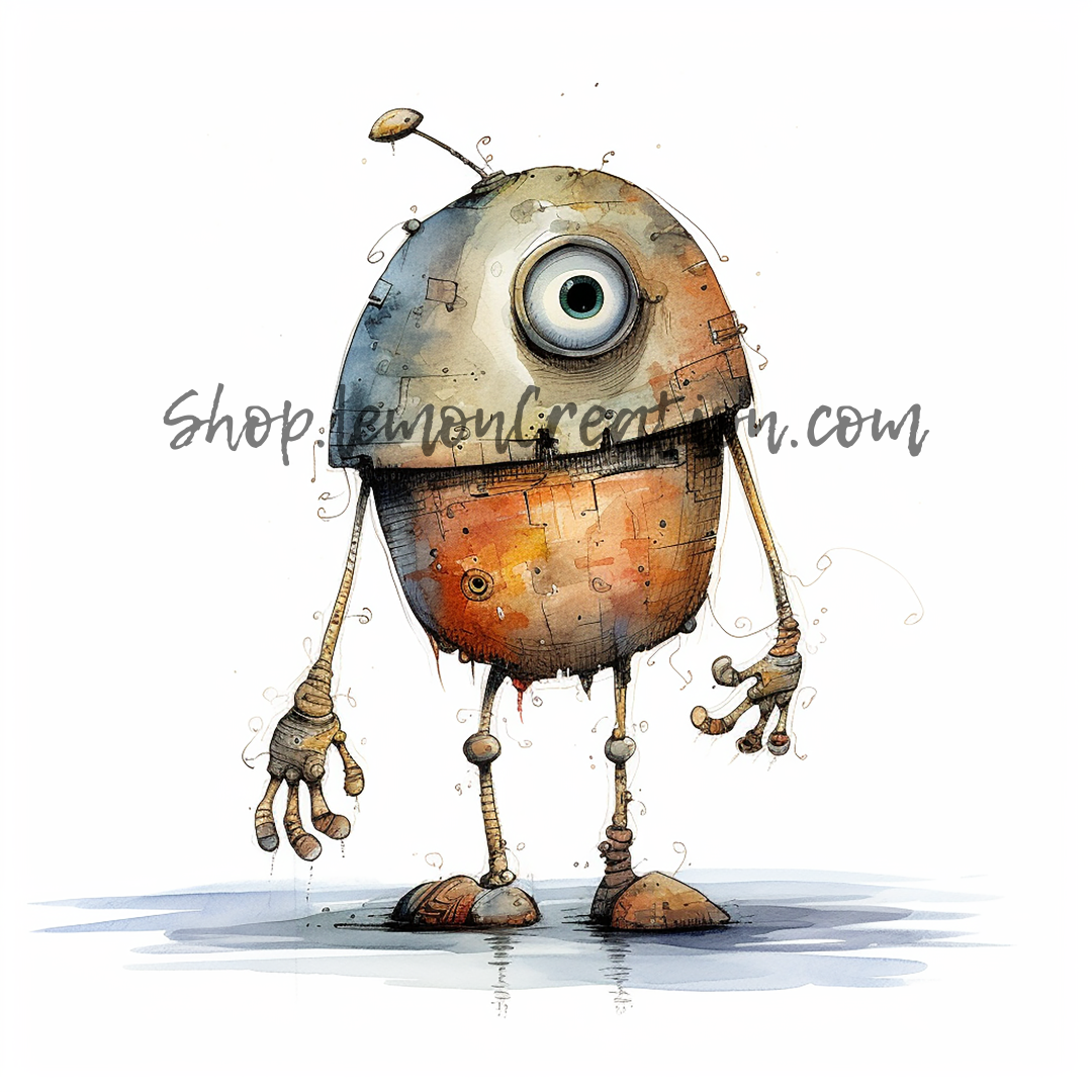 DIGITAL DOWNLOAD FILE- Melancholic Monsters