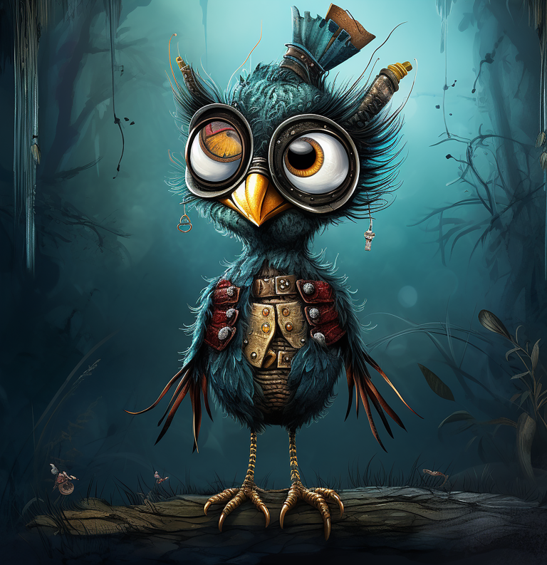 DIGITAL DOWNLOAD FILE- Whimsical Creatures