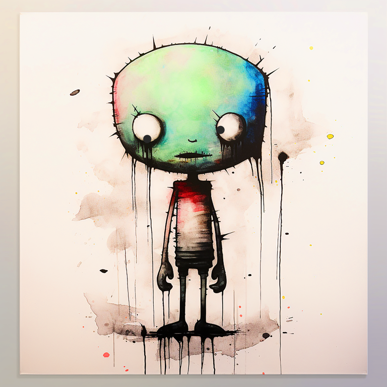 DIGITAL DOWNLOAD FILE- Cute Weird Monsters