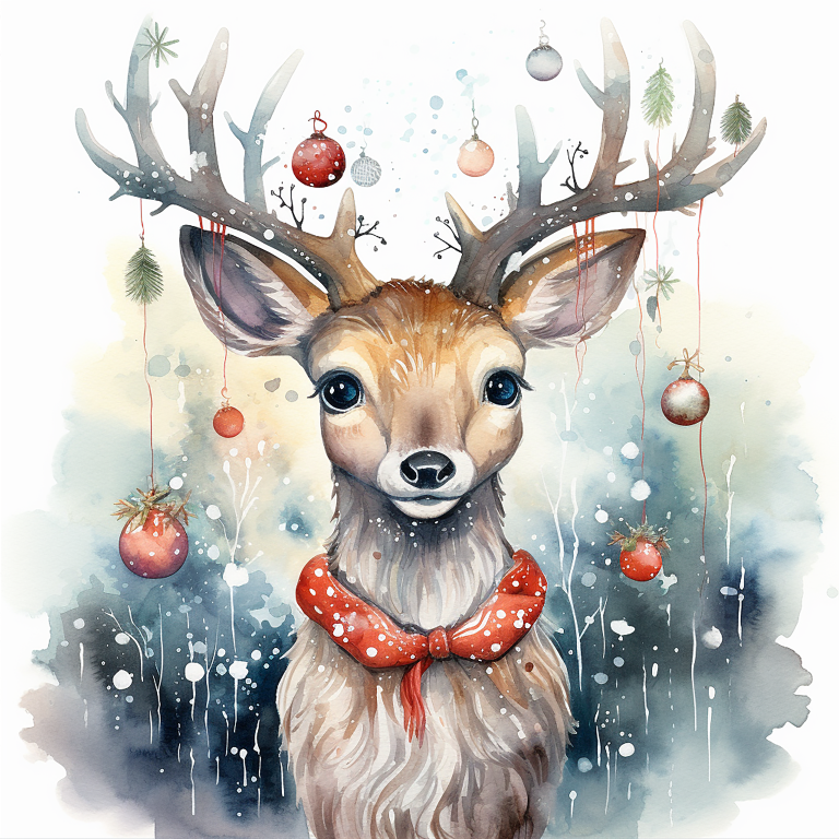 DIGITAL DOWNLOAD FILE- Winter & Christmas Animals