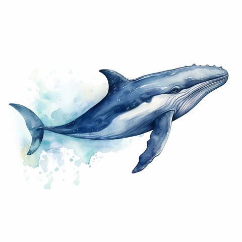 DIGITAL DOWNLOAD FILE- Watercolor Animals