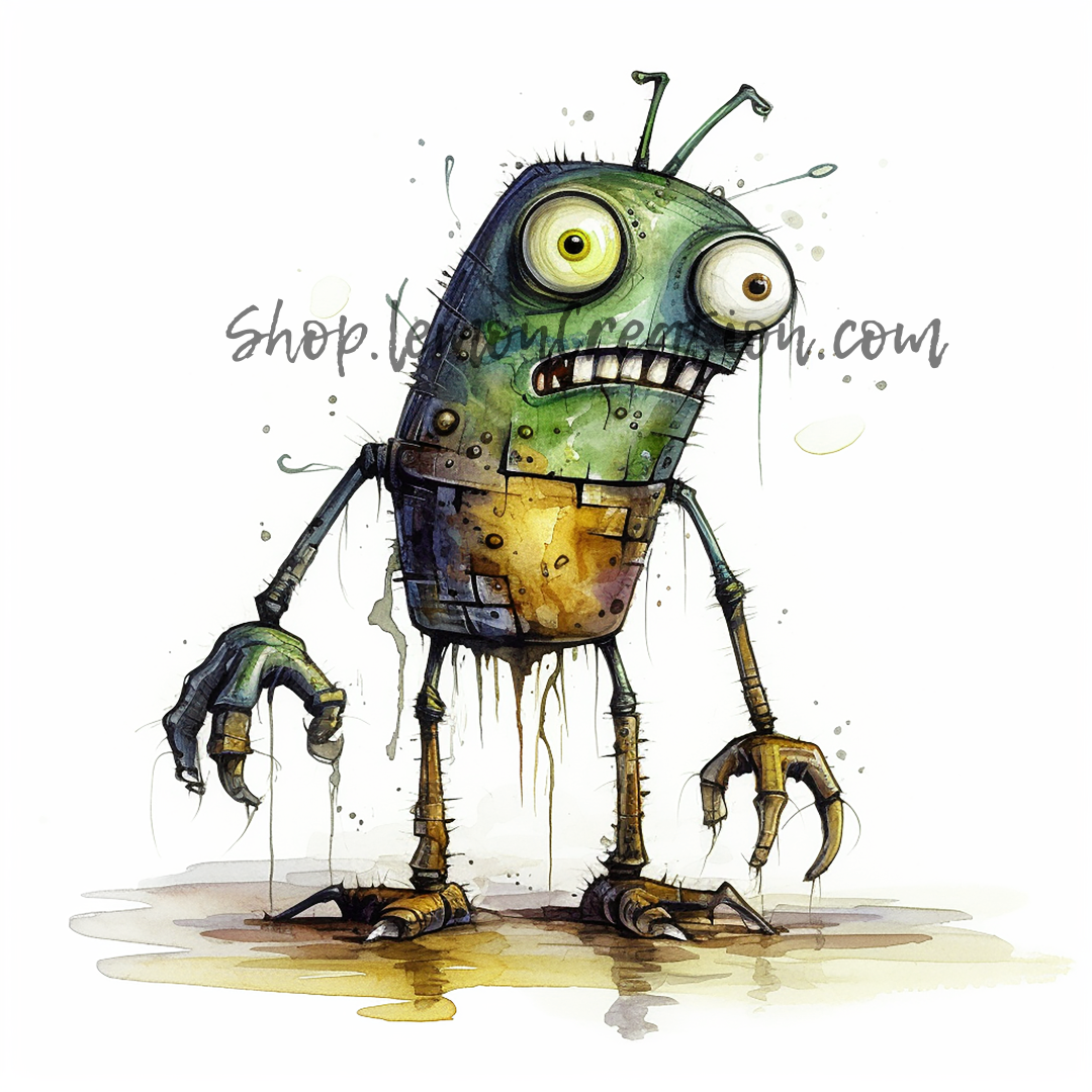 DIGITAL DOWNLOAD FILE- Melancholic Monsters
