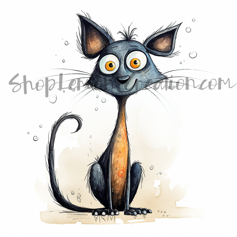 DIGITAL DOWNLOAD FILE- Crazy Cats