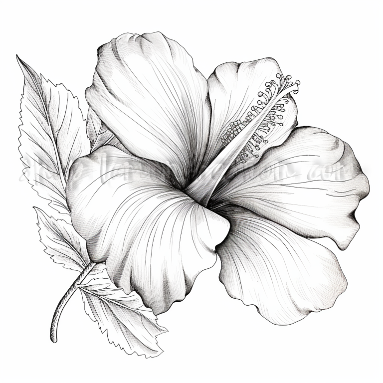 DIGITAL DOWNLOAD FILE- Black & White Flowers