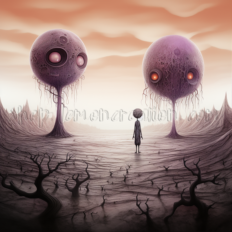 DIGITAL DOWNLOAD FILE- Dystopian Scenery