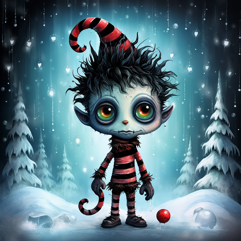 DIGITAL FILE DOWNLOAD- Quirky Holidays Characters