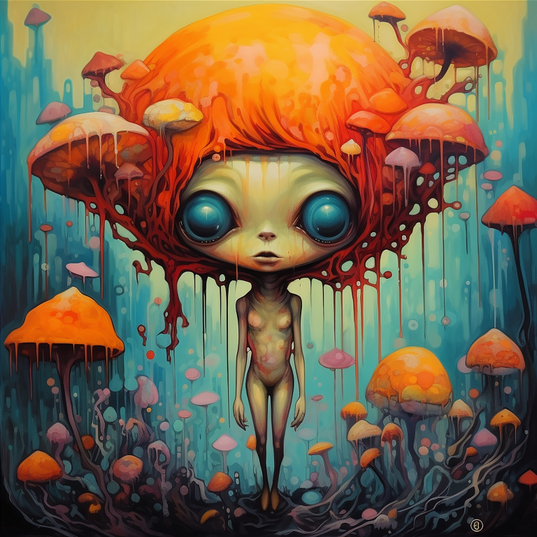 DIGITAL DOWNLOAD FILE-Weird Aliens