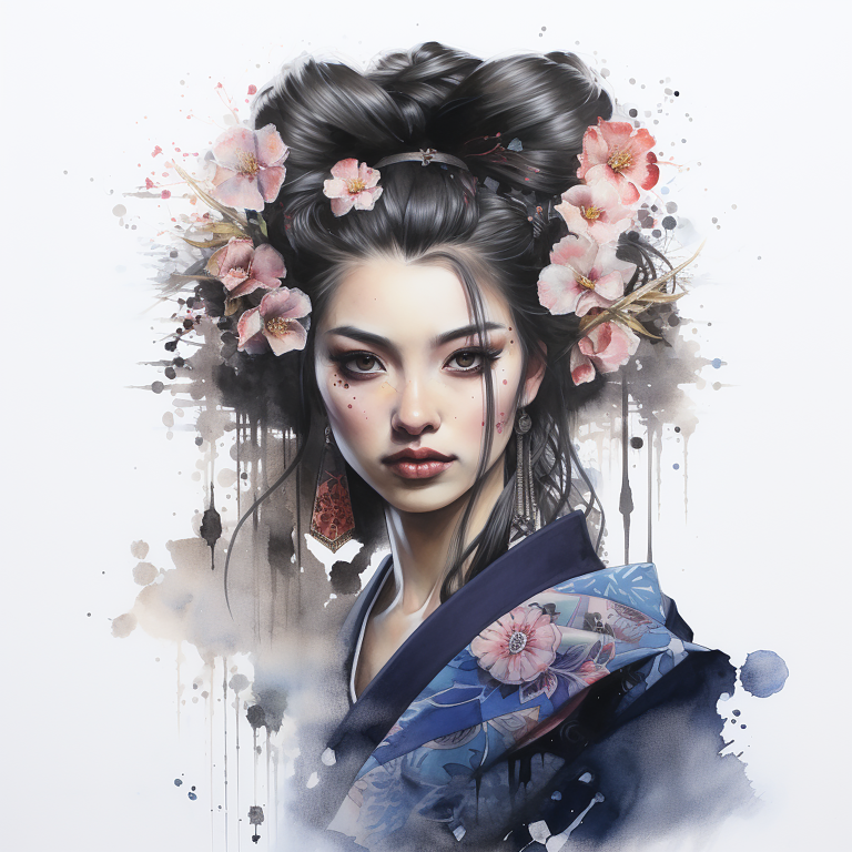 DIGITAL DOWNLOAD FILE- Geishas