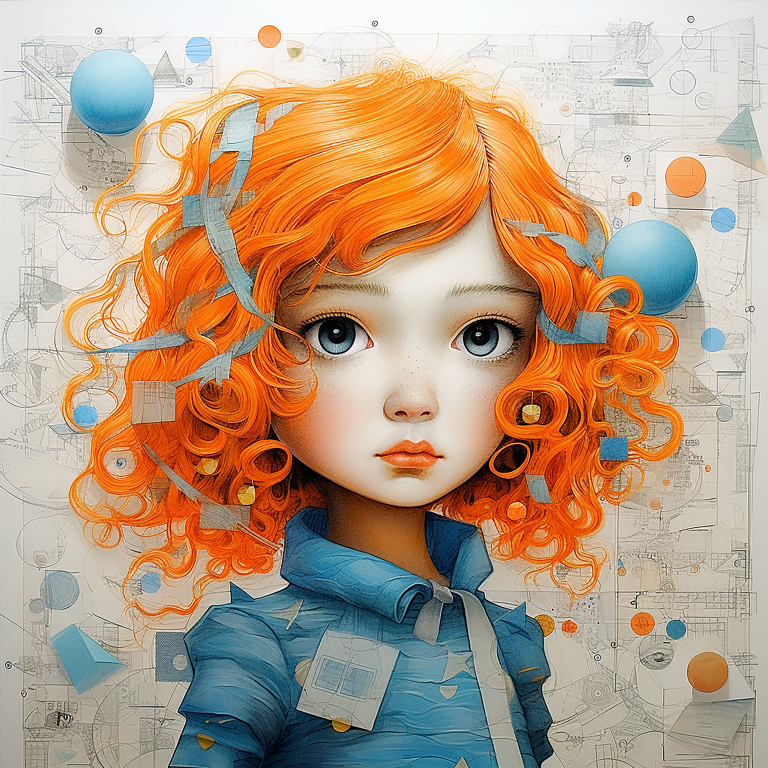 DIGITAL DOWNLOAD FILE- Whimsical Girls/ Innocent Dolls