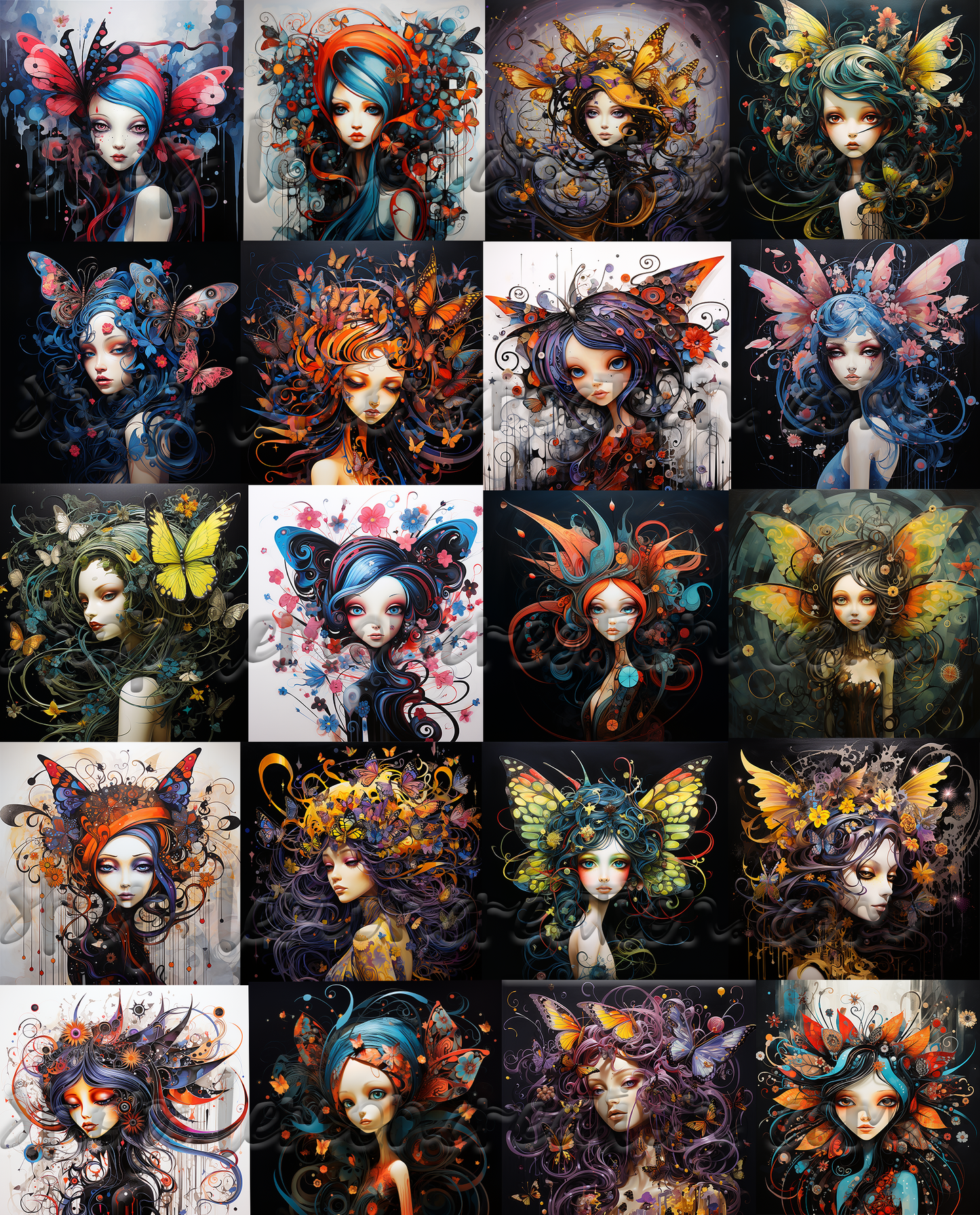 DIGITAL DOWNLOAD FILE- Enchanted Fairies