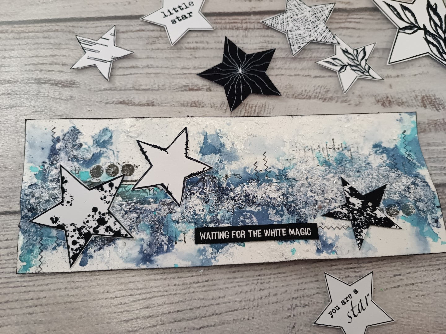 Sassy and traditional Christmas/ Winter Messy Words