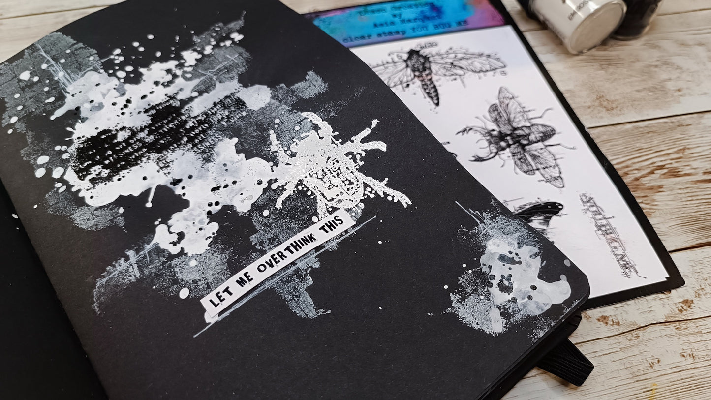 Set of photopolymer stamps- YOU BUG ME