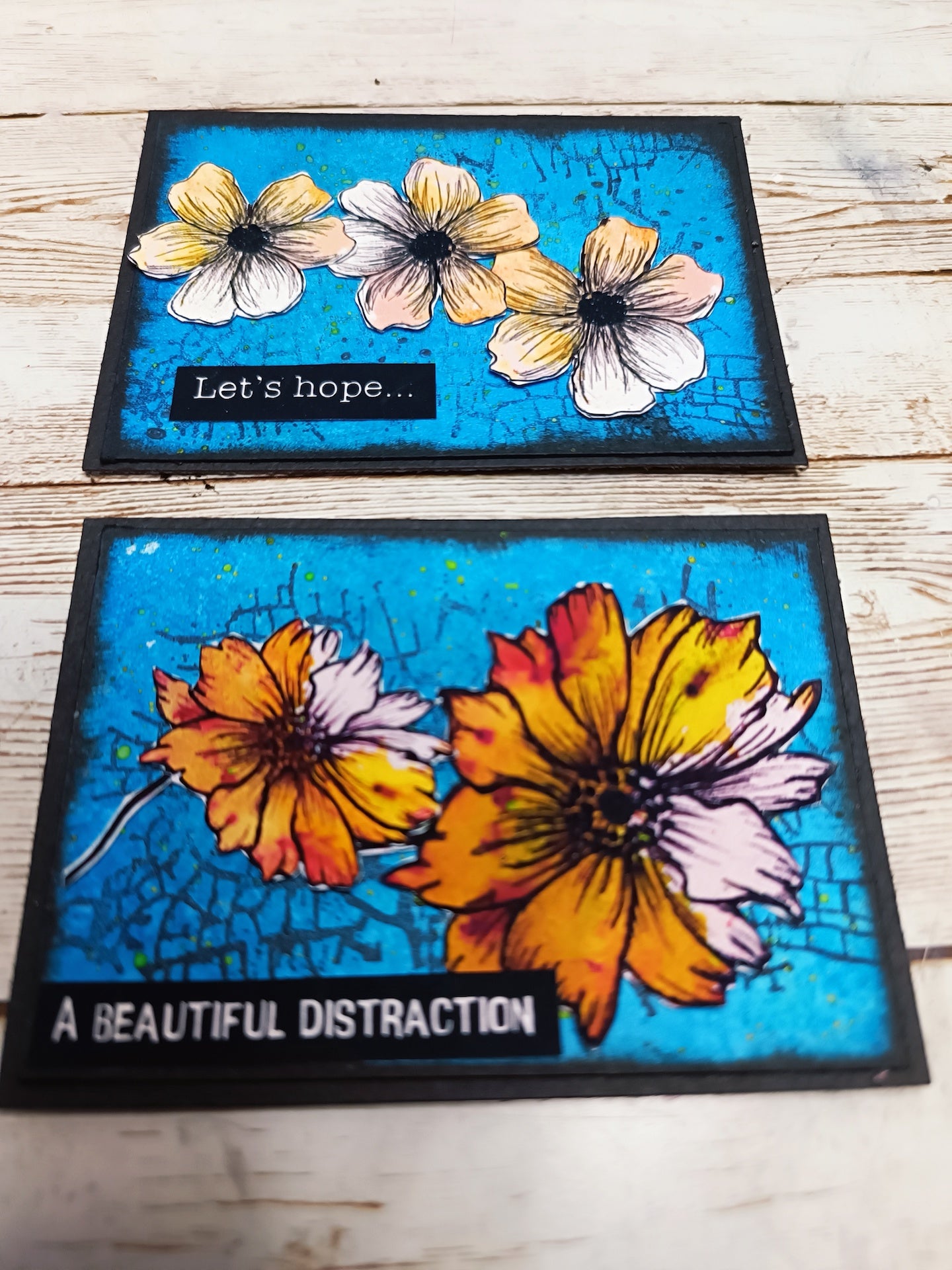 Set of photopolymer stamps- IN THE BACKGROUND