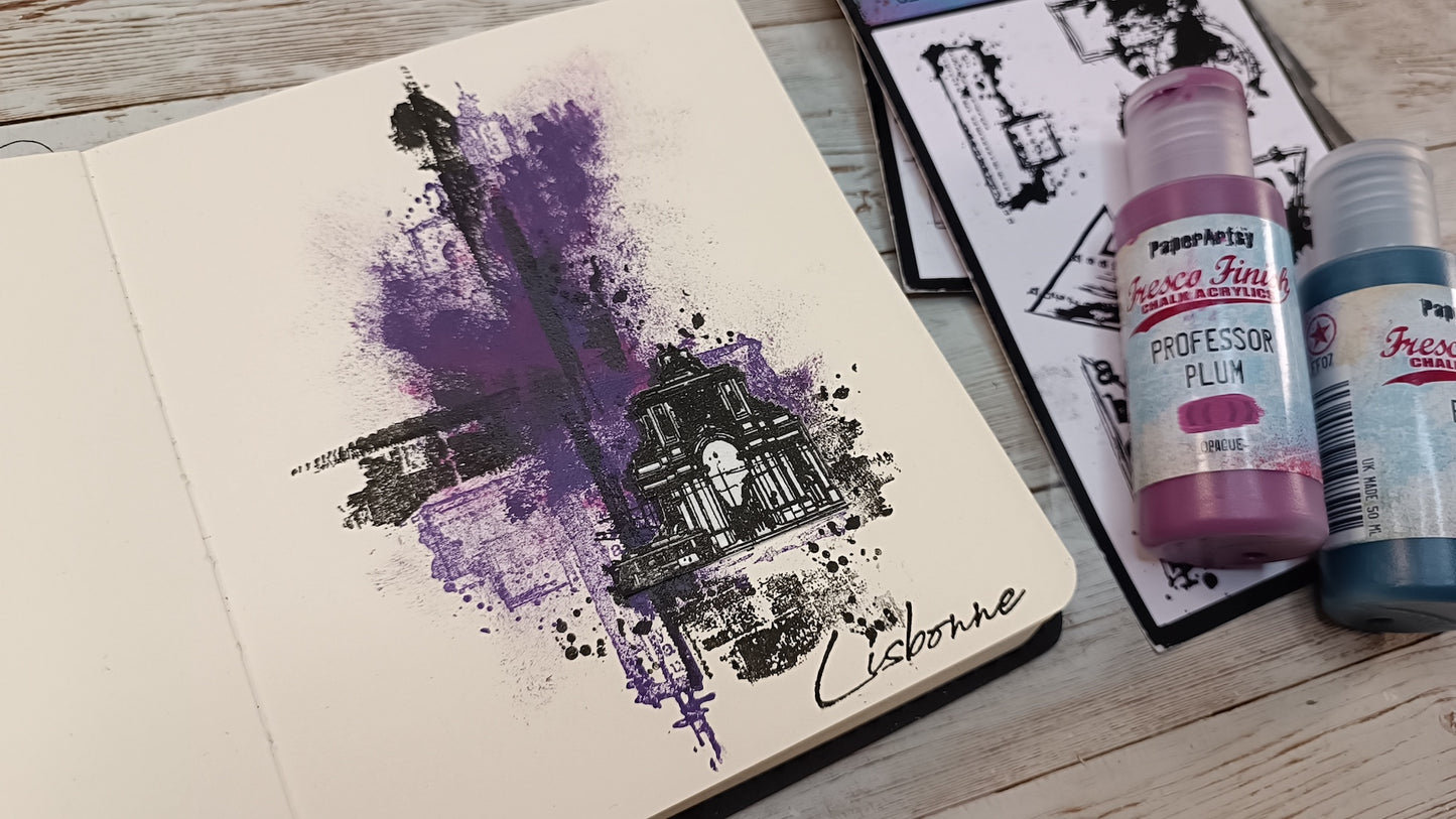 Set of photopolymer  stamps- SO TEXTURED
