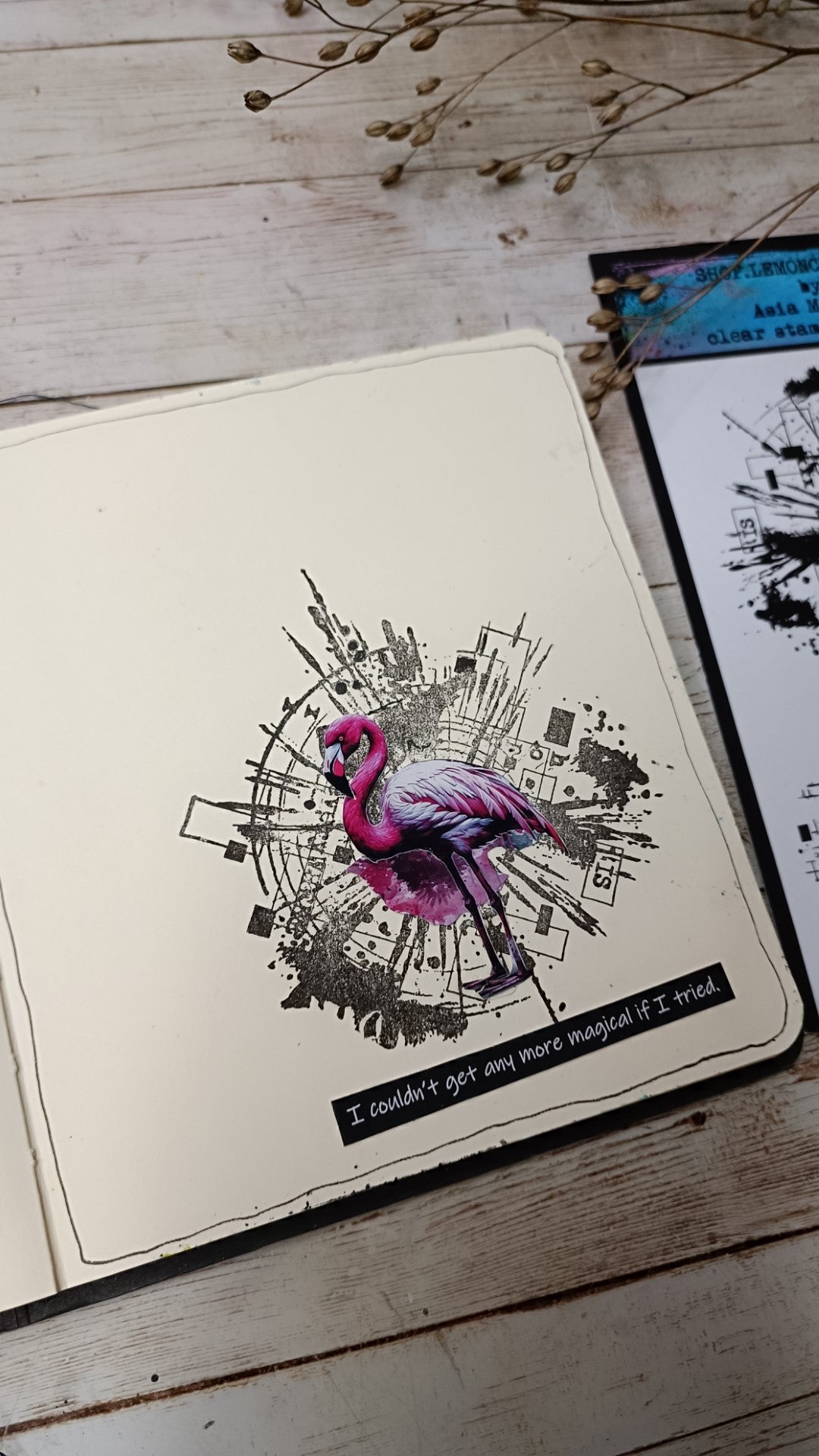 Set of photopolymer stamps- PURE CHAOS