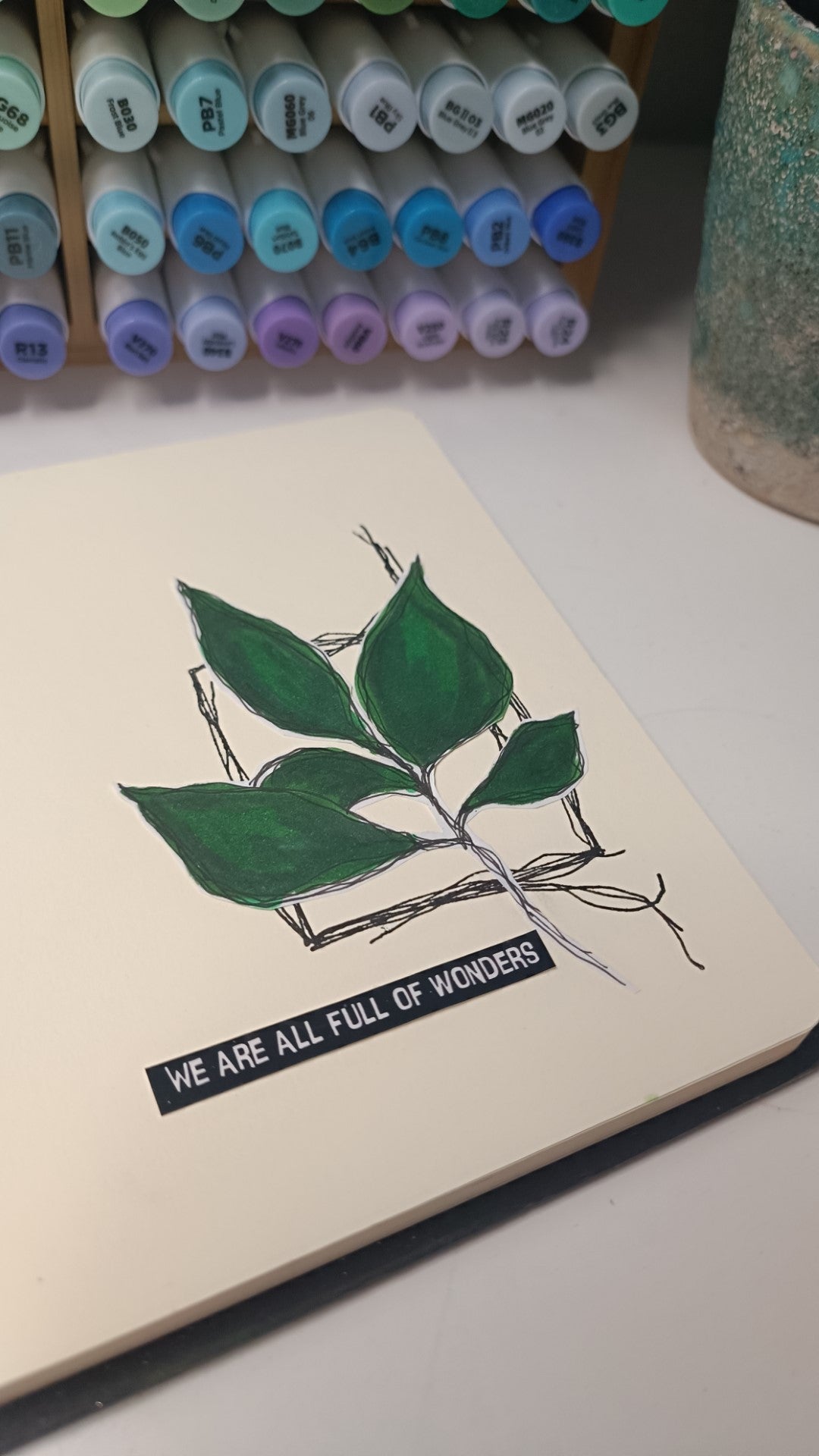 Set of photopolymer stamps- HANGING BY A THREAD