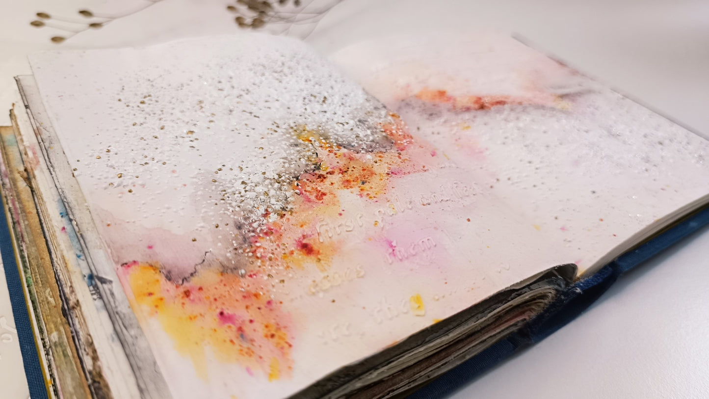 Mixed Media stencil- VINTAGE PAPER TRAIL