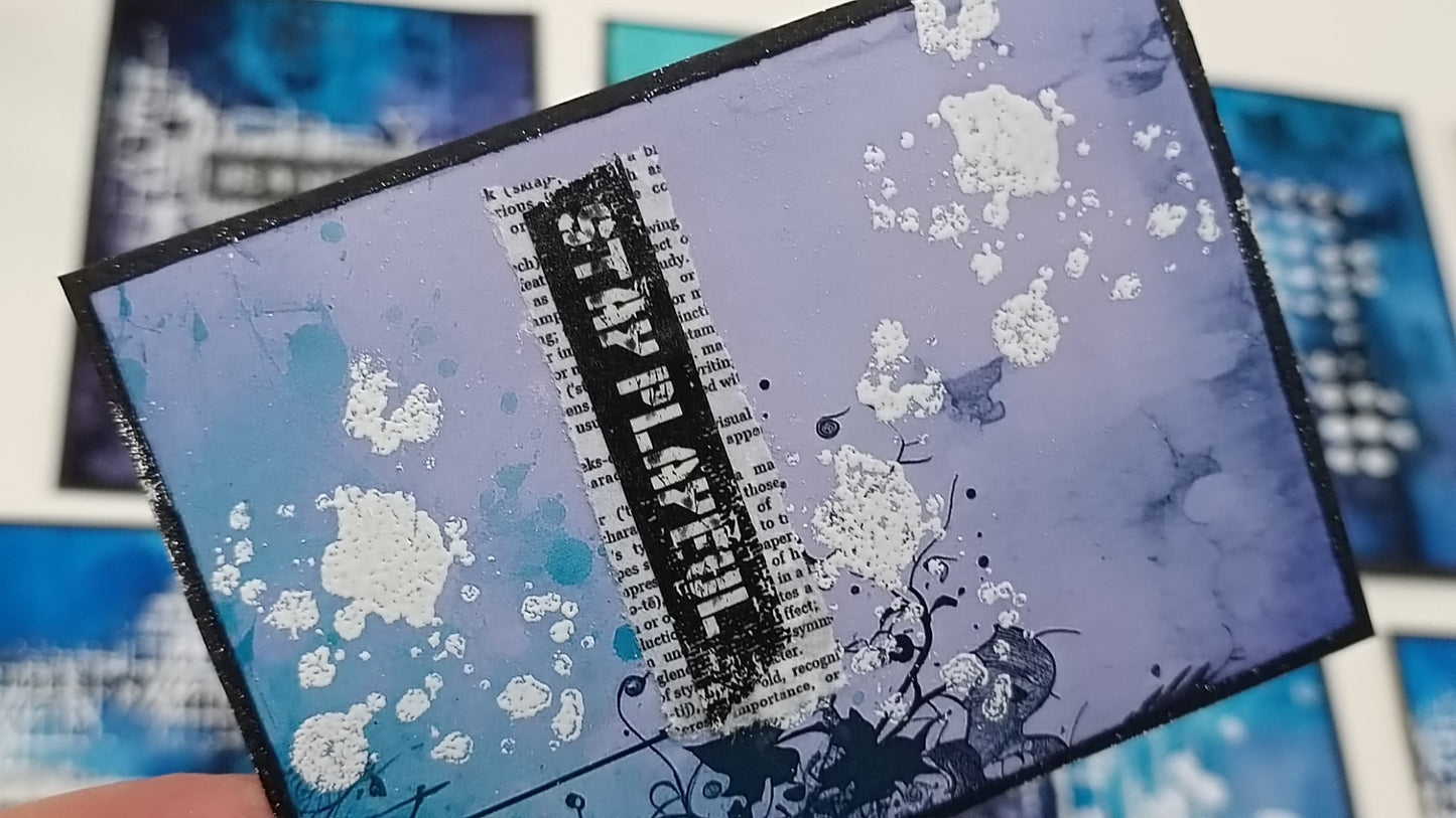 Set of photopolymer  stamps- SO TEXTURED