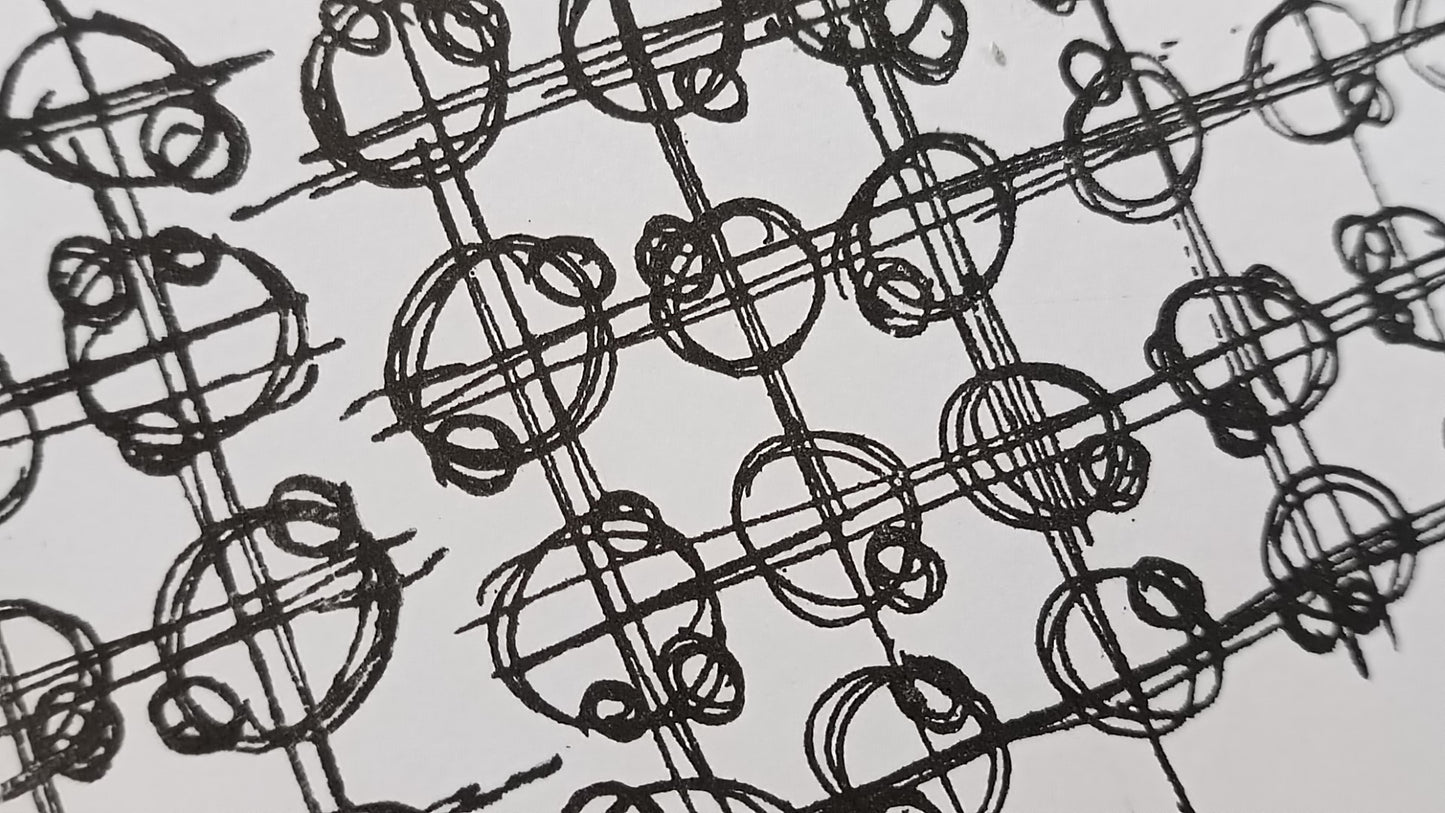 Set of photopolymer stamps- CIRCLED