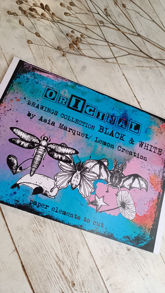 Original  Paper Elements in black & white